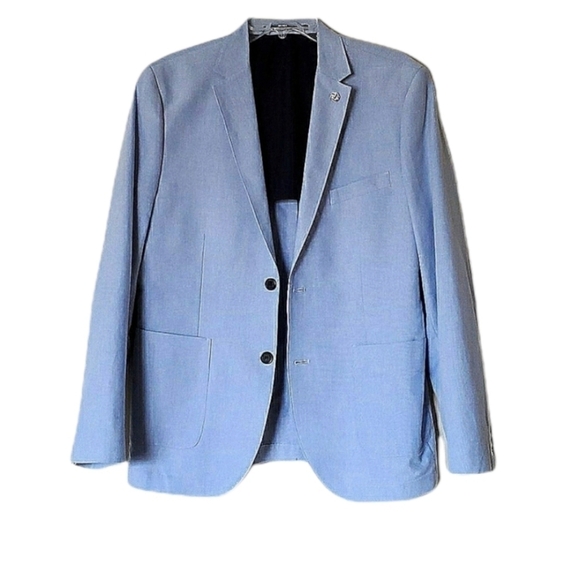 NWOT H&M slim fit mens coat jacket button - Picture 1 of 9